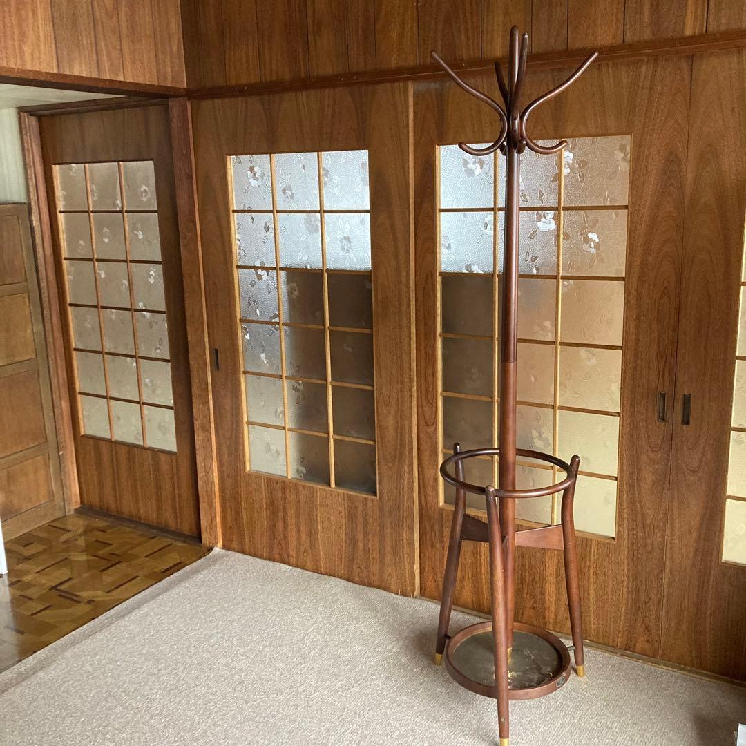 【送料込み】秋田木工　コートハンガー