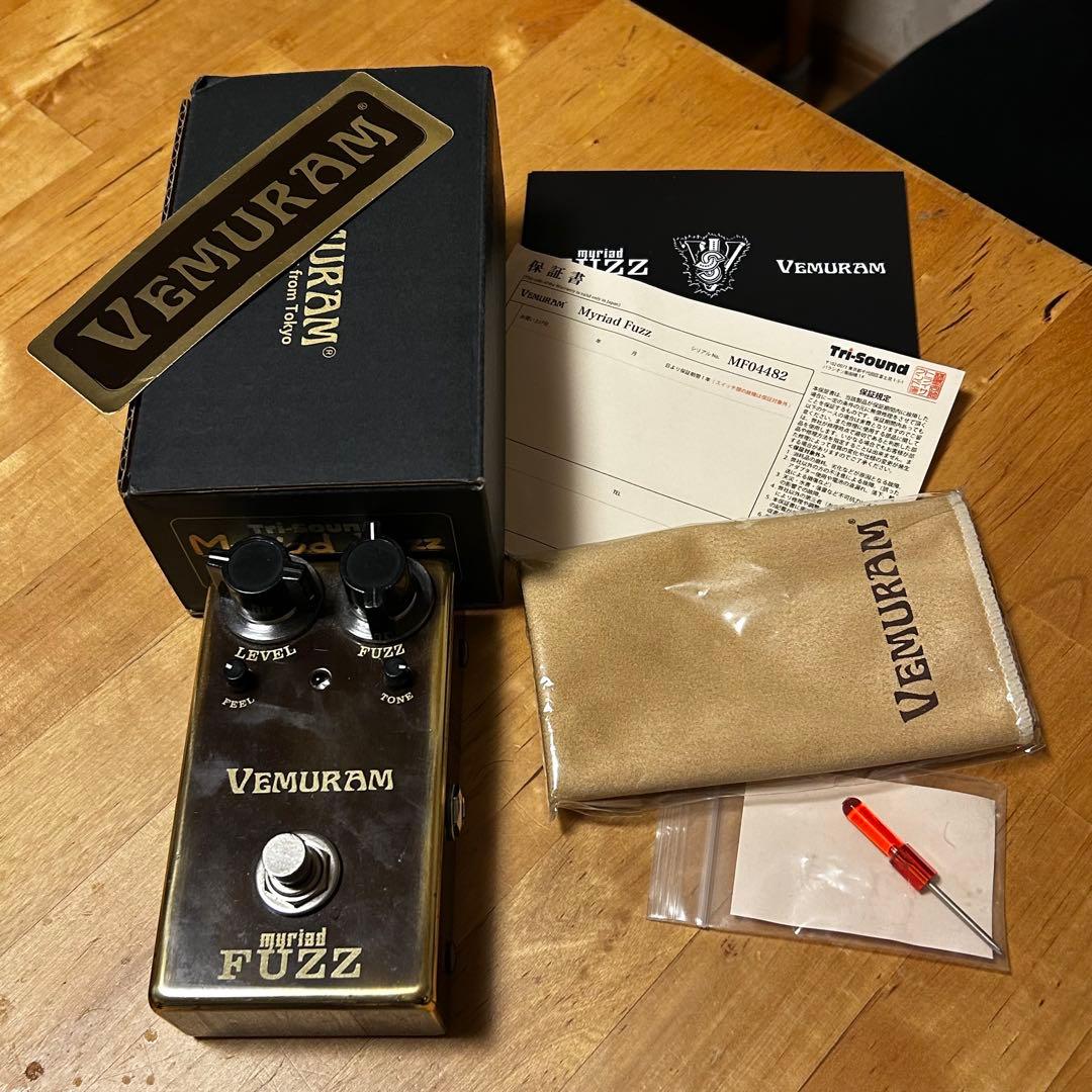 ギター VEMURAMU myriad Fuzz VEMURAM Myriad Fuzz【現物画像】 ベムラム 【 久留米ゆめタウン店