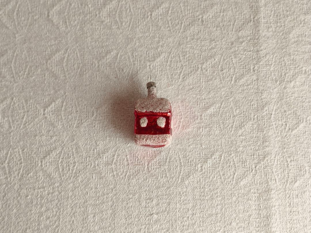 【ひまわり さま】vintage ornament ❀ かわいい 赤いおうち