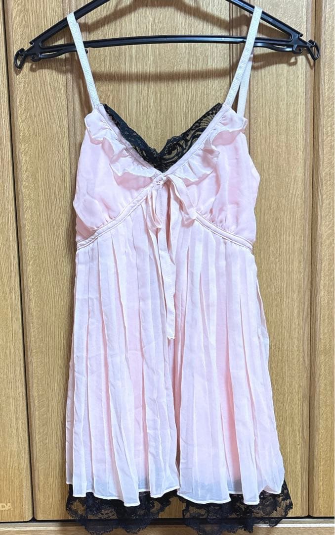 平成ギャル✨入手困難！！ゴールズ　コットンキャンディープリーツキャミ　Mサイズ 7色展開】チェックティアードキャミワンピース | w closet(ダブル