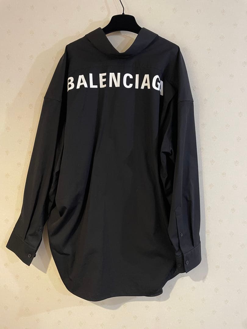 BALENCIAGA バレンシアガ ドロップショルダー シャツ
