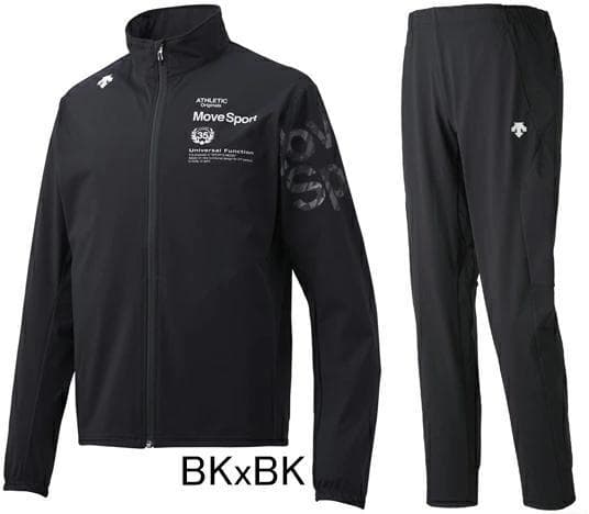 Move Sport　薄手ジャージ上下セット　DMMNJF15/DMMNJG15 MOVESPORT ムーブスポーツ デサント ジャージ メンズ 上下 クロス薄手