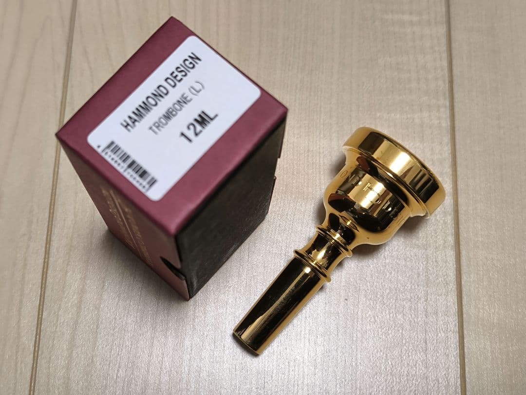 な*ち様 ハモンドデザイン 12ML GP トロンボーンマウスピース 太管 Ha