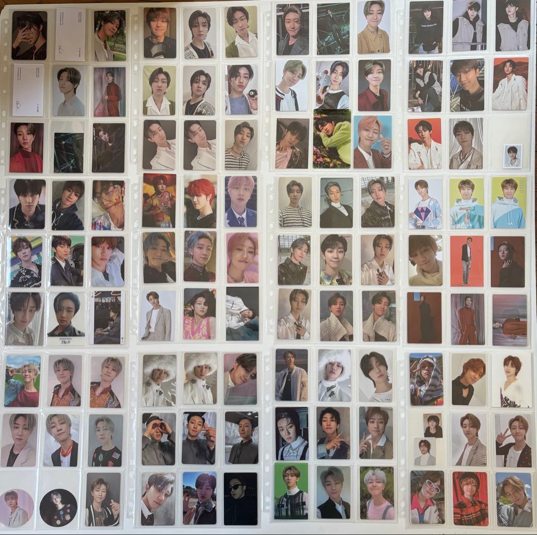 d*9様 SEVENTEEN THE8 ジエイト　トレカ　カード　大量　引退品