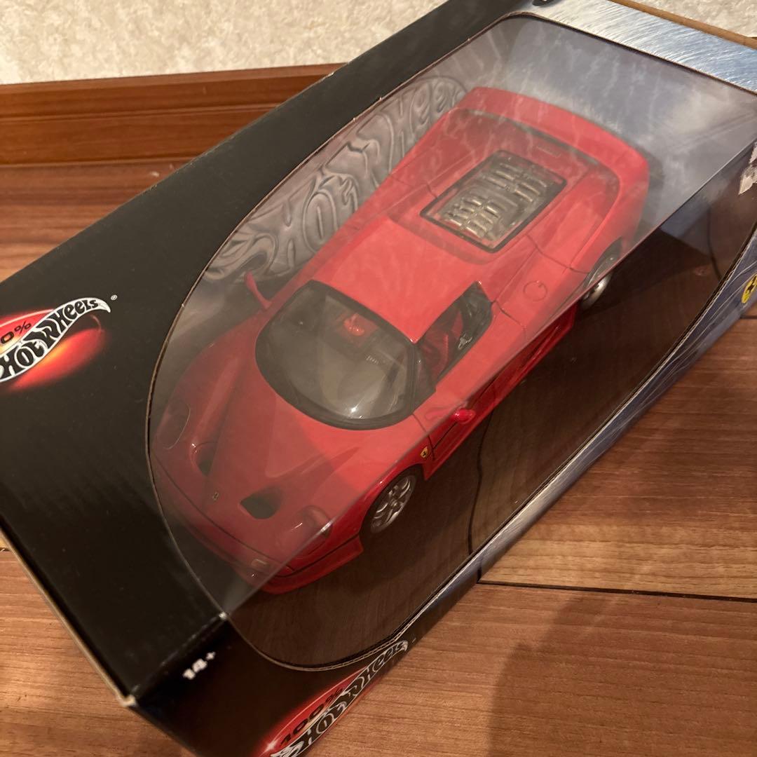 Hot Wheels 100% フェラーリ F50 1/18 ミニカー 箱あり - メルカリ