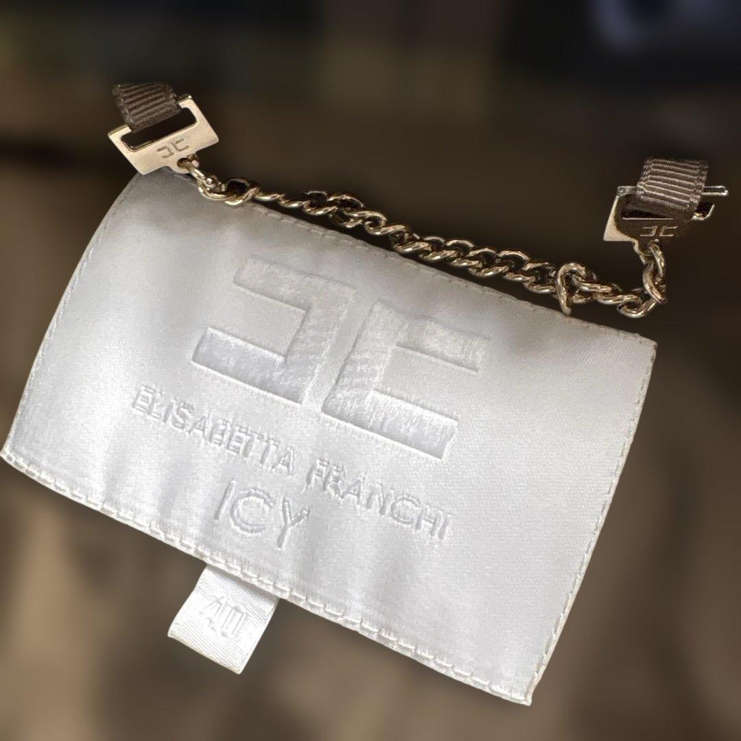 美品】定価12万/大きい/エリザベッタフランキ/Aライン/ドレスコート