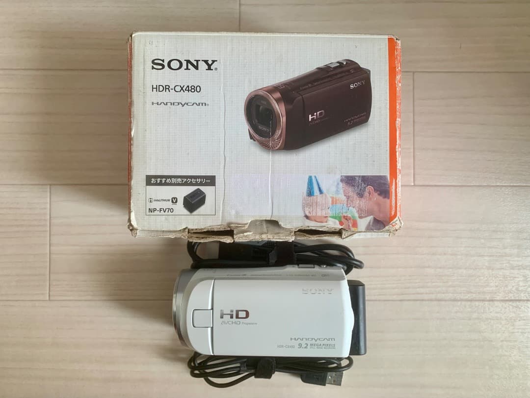 SONY HDR-CX480 ビデオカメラ