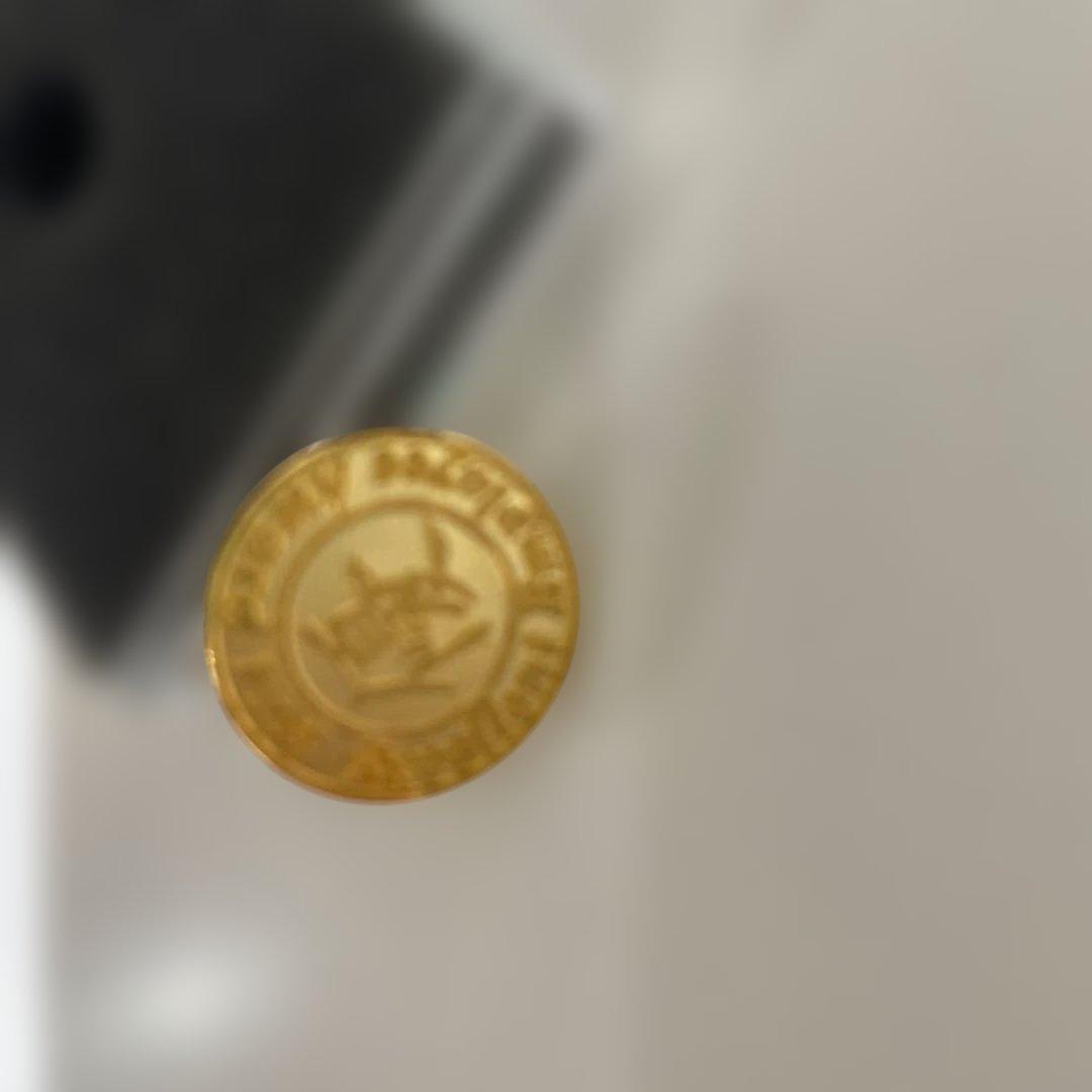 純金　金　バッチ　ピンバッチ　ノベルティ　グッズ　コレクション　5.5g