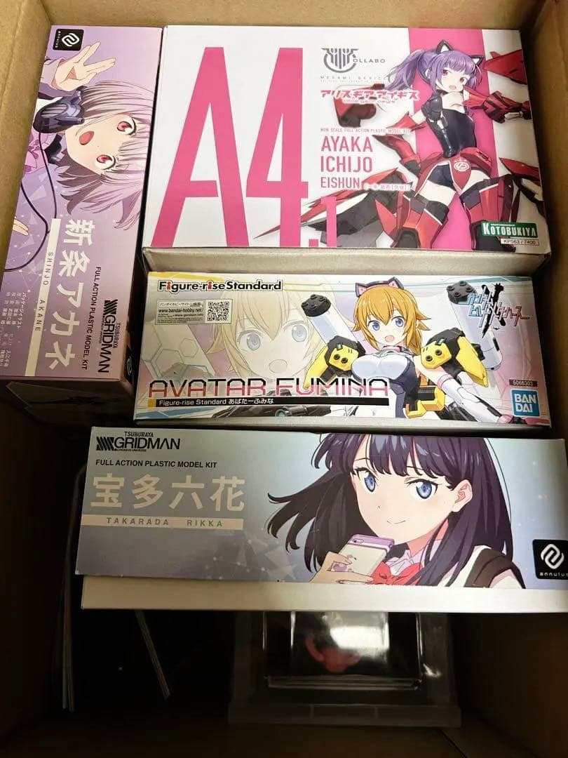 未組立・組立済プラモデル)美少女プラモデルまとめ5点セット