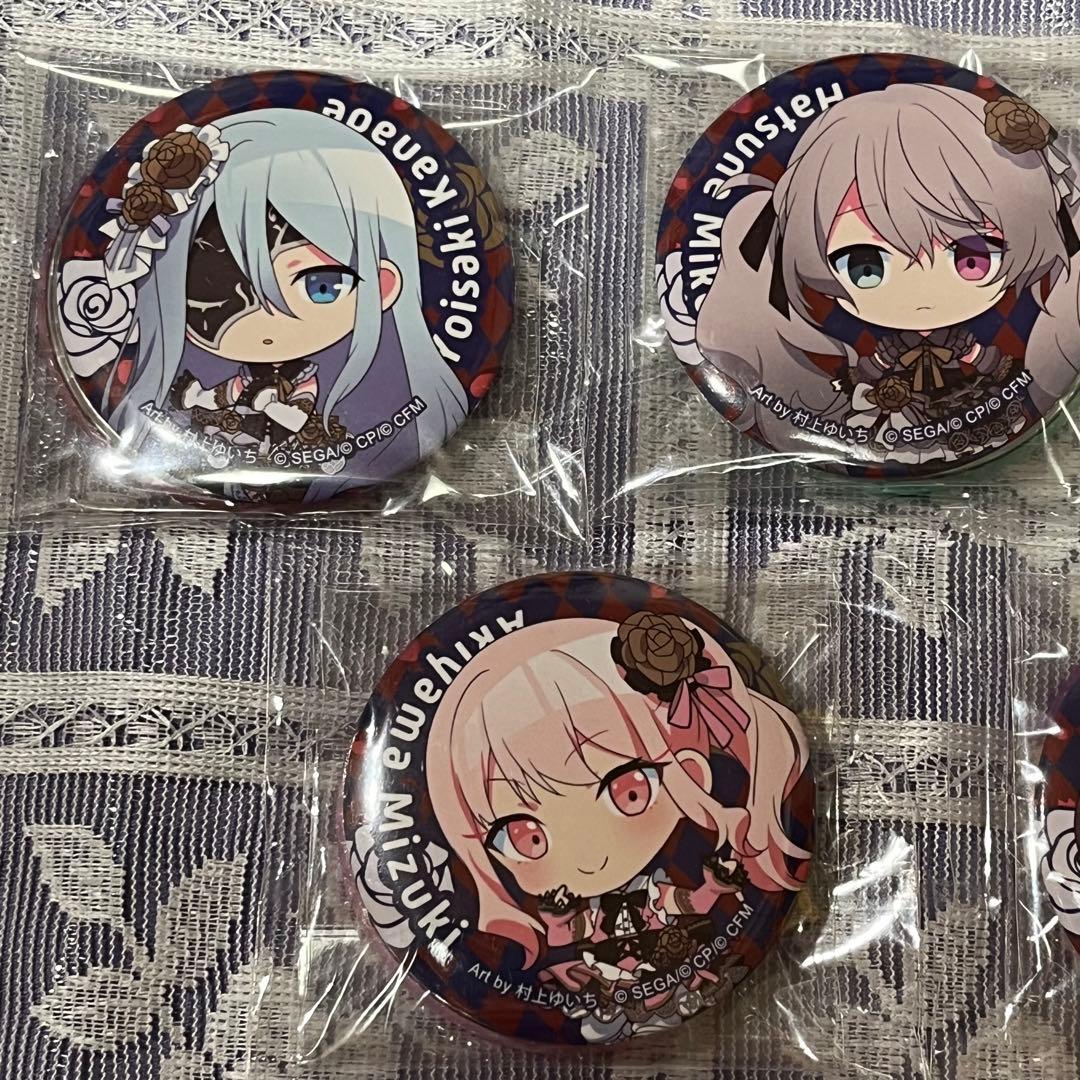 プロセカ セガラッキーくじvol.2 ニーゴ缶バッジセット - メルカリ