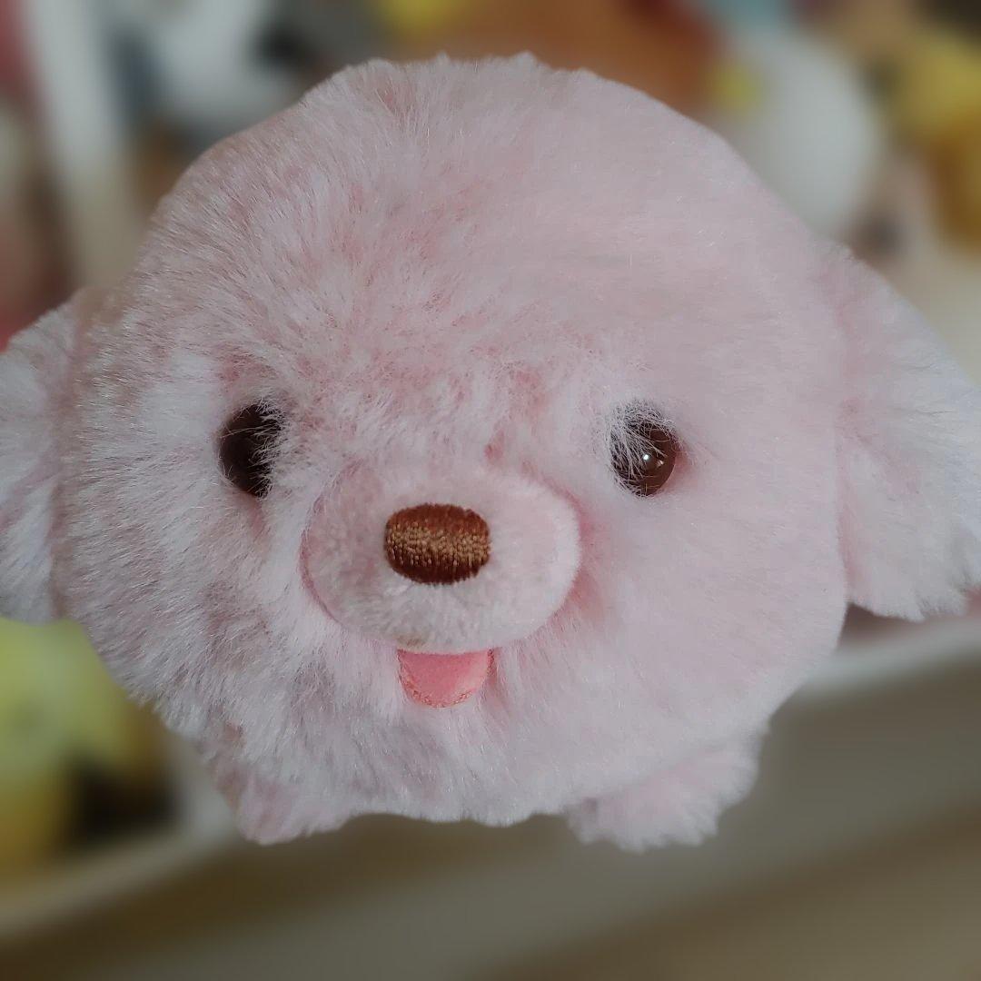 サンエックス　限定　リラックマ　ピンク色の子犬 San-X（サンエックス） リラックマ 桜リラックマ あつめておすわり