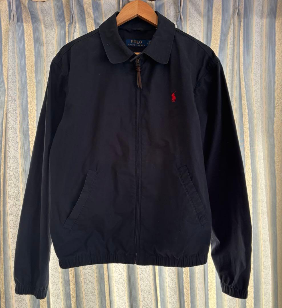 ポロラルフローレン　スウィングトップ　ネイビー　ブルゾン
