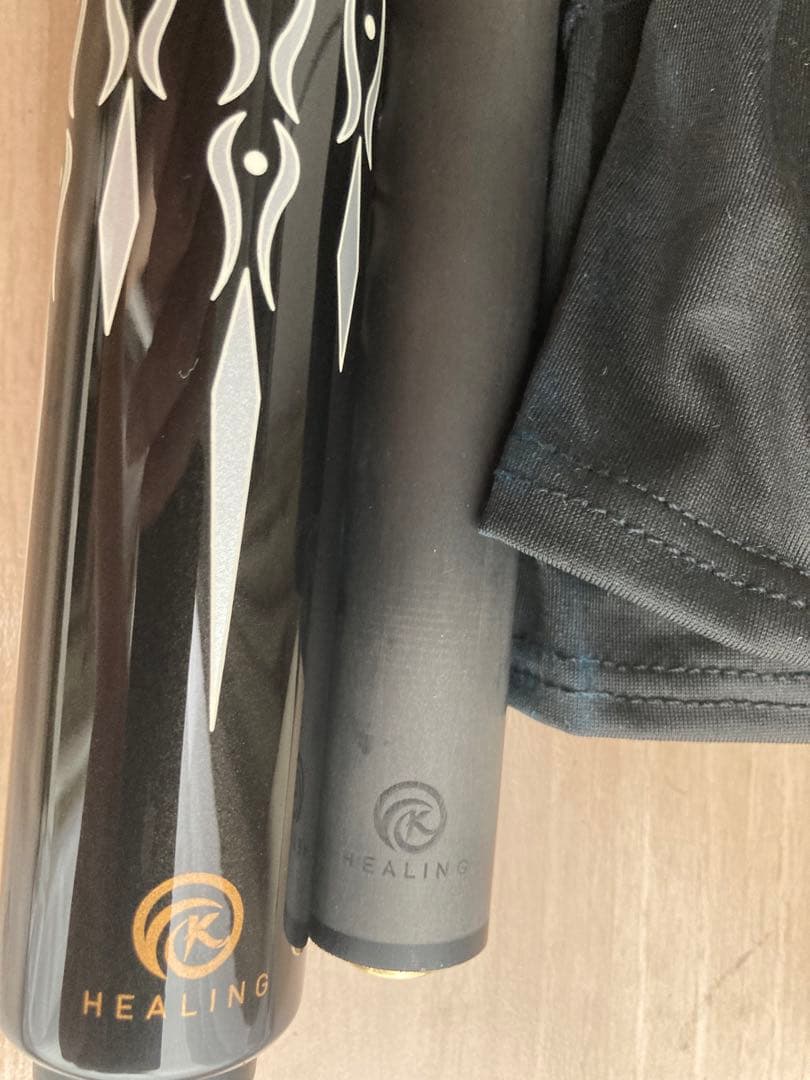 ビリヤードキュー　カーボンシャフト装備　プレイキュー　未使用品　おまけ付き