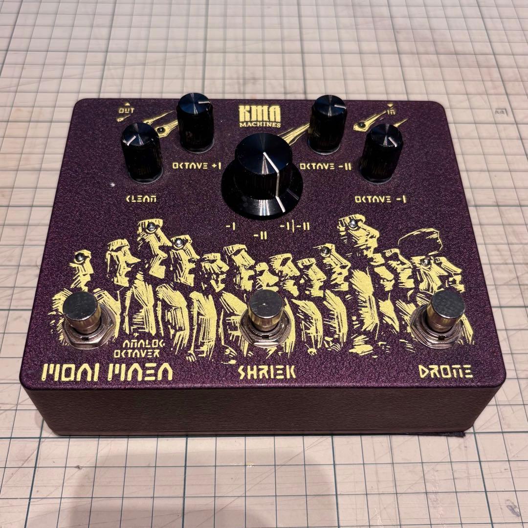 ギター KMA Moai Maea octaver/fuzz アナログ・オクターバー Moai Maea KMA