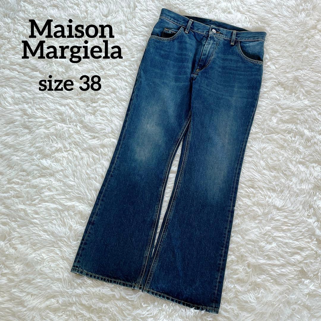 【MAISON MARGIELA】５ポケットジーンズ ウォッシュ フレア 38