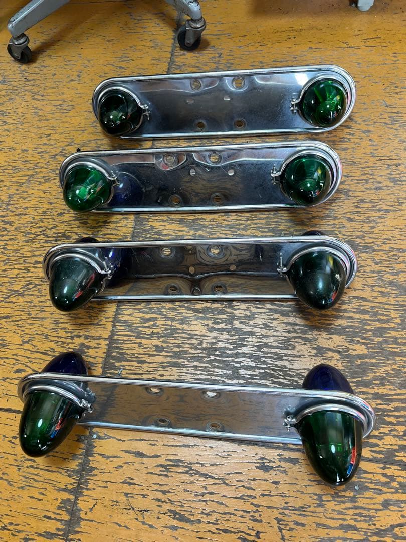 ホイールマーカーステー　22.5インチ　4枚 鏡面ステンレス 【22.5インチ】 ホイールマーカーステー 4枚セット 4つ