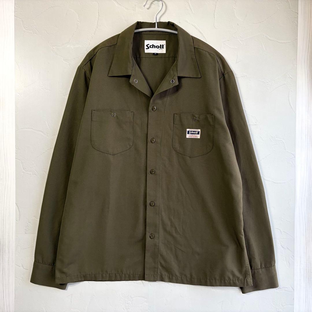 【schott】TC L/S Work shirt schott（ショット）の「Schott/ショット/LS TC WORK SHIRT/ワーク