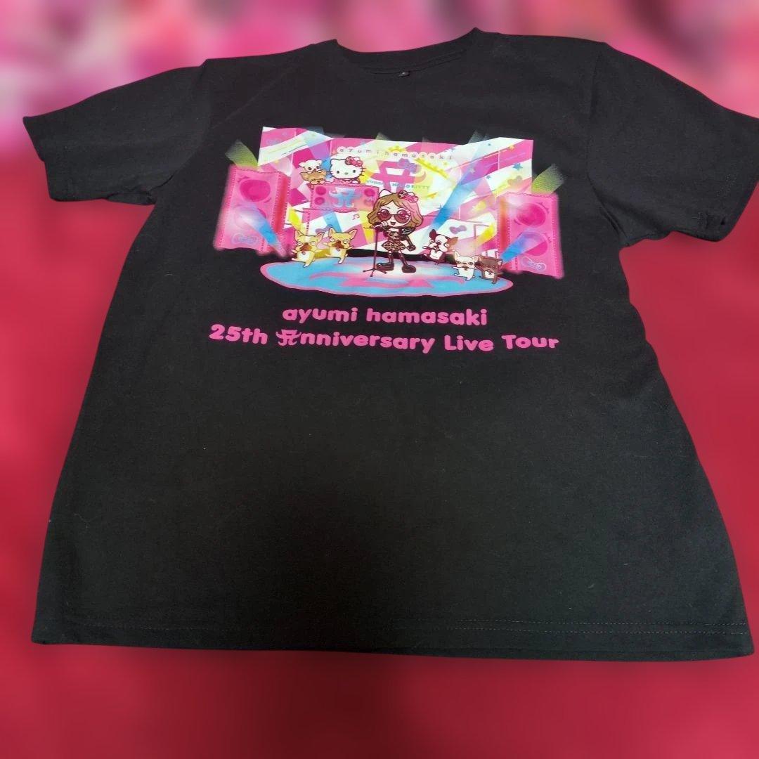 美品！レア♡浜崎あゆみ♡25th Anniversary ライブツアーTシャツ