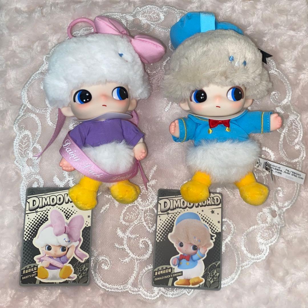 POPMART DIMOO WORLD × DISNEY ドナルド デイジー