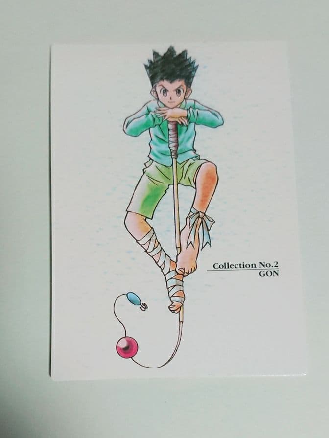 HUNTER×HUNTER カードダスマスターズ　ゴン 128ハンターハンター HUNTER×HUNTER ゴン カードダス マスターズ 旧アニメ 初期 - メルカリ