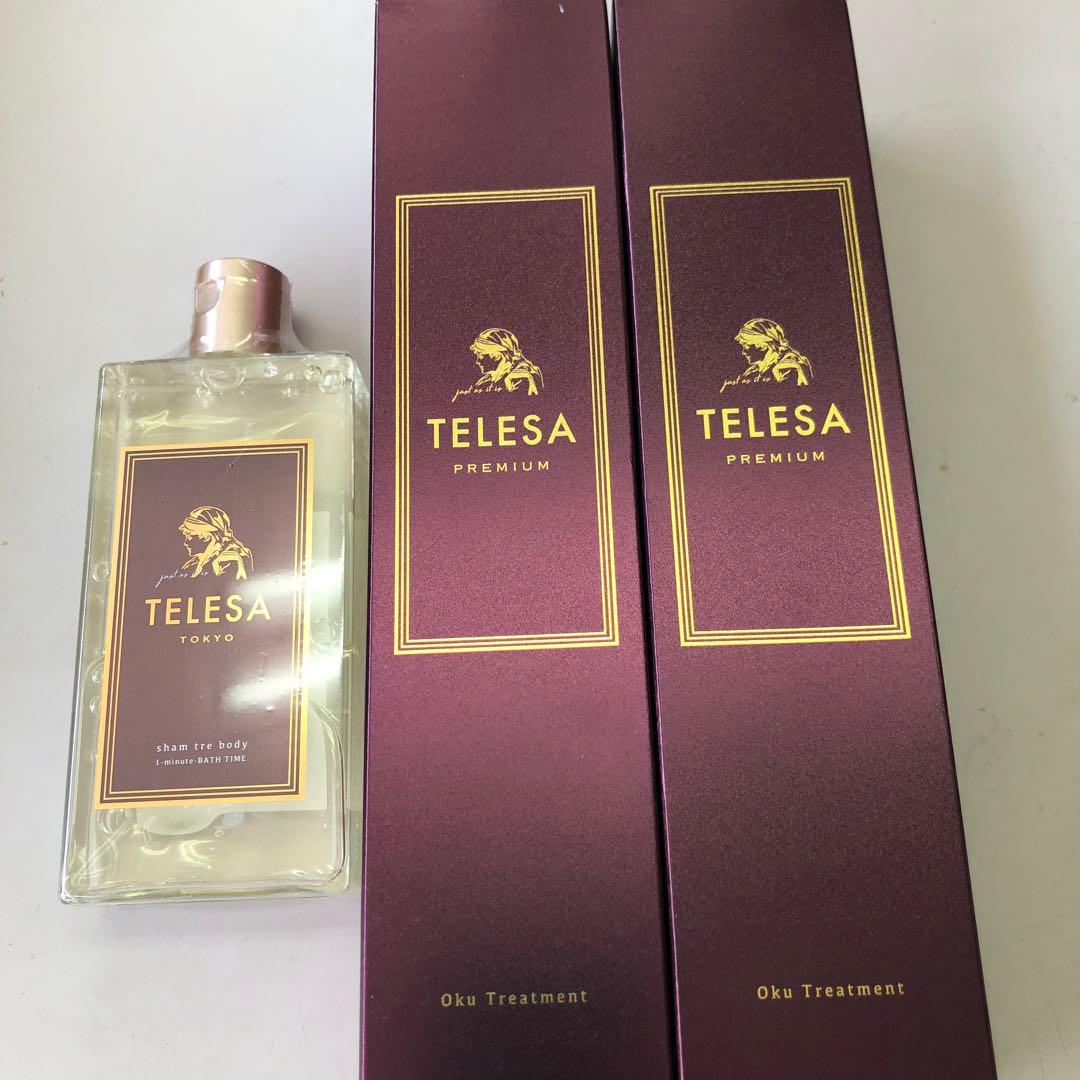 TELESA シャントリボディ＆ ヘアトリートメント プレヘアトリートメント