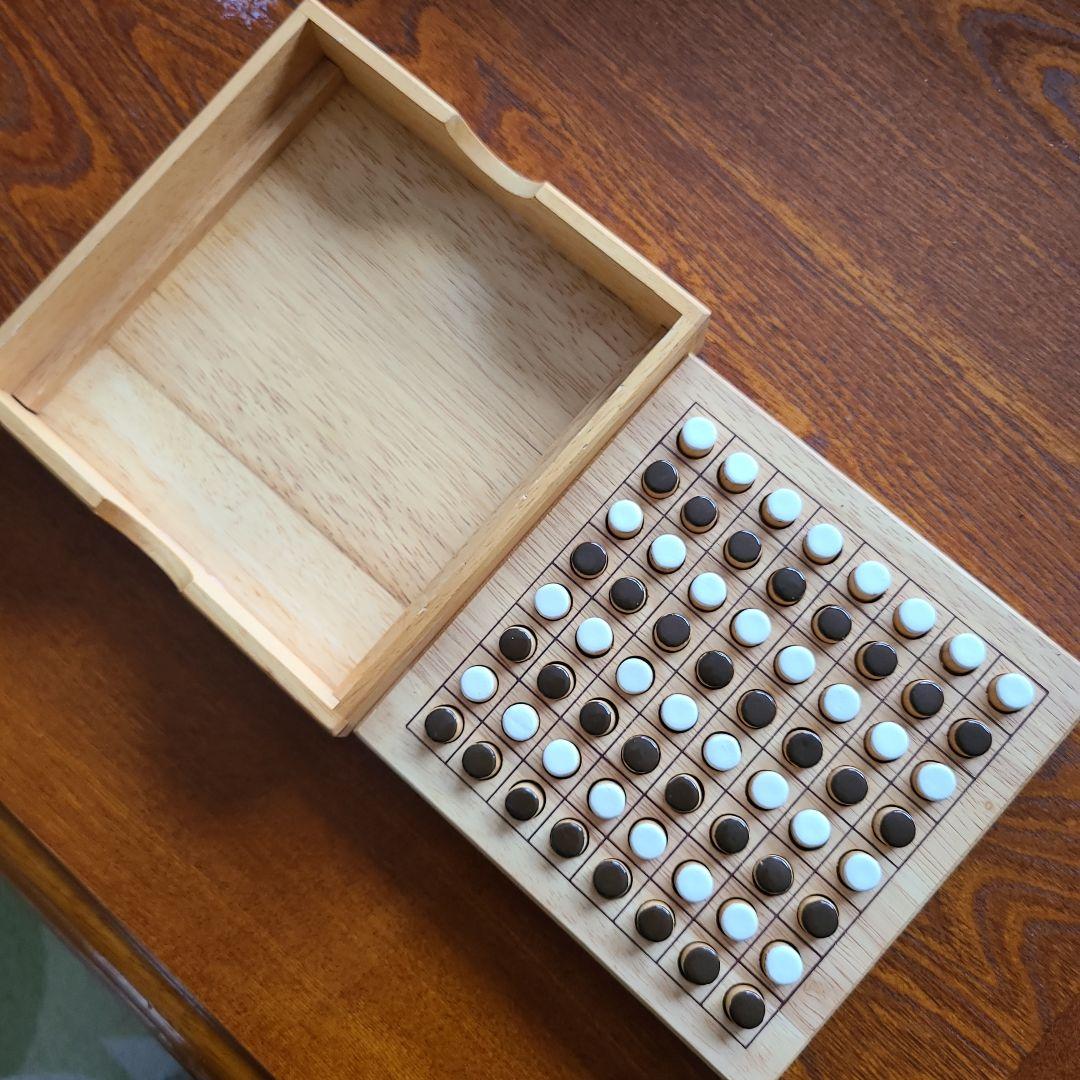 オセロ 木製 リバーシ - メルカリ
