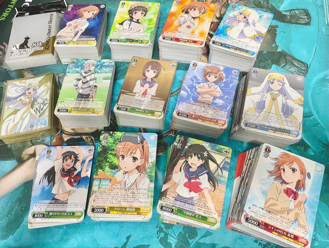 ヴァイス 禁書目録＆超電磁砲 ブースターパック3種 RR以下 4コン おまけ付き ブースターパック 禁書目録＆超電磁砲 ｜ ヴァイスシュヴァルツ｜Weiβ