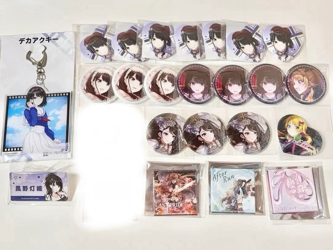 シャニマス　シャイニーカラーズ　まとめ売り　風野灯織　八宮めぐる　缶バッジ