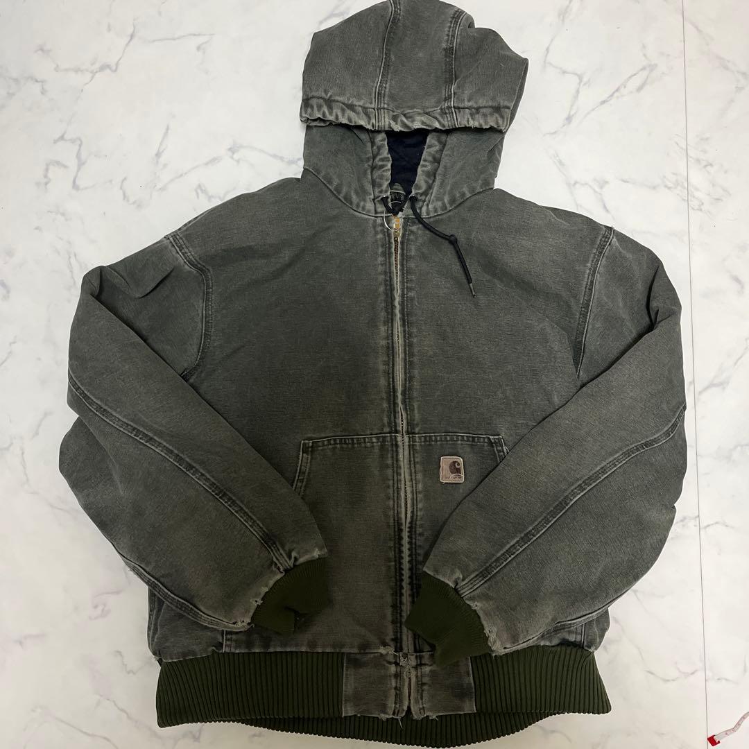 希少　カーハート アクティブジャケット/J130 MOS/モスグリーン/Mサイズ