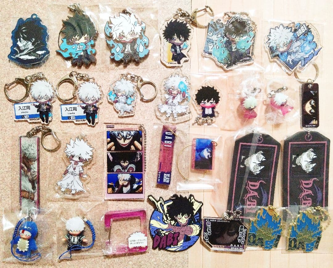 Ｗ*谷様 僕のヒーローアカデミア　荼毘　キーホルダー　ストラップ　カラビナ　27 荼毘】僕のヒーローアカデミア フィギュアキーホルダーvol.4