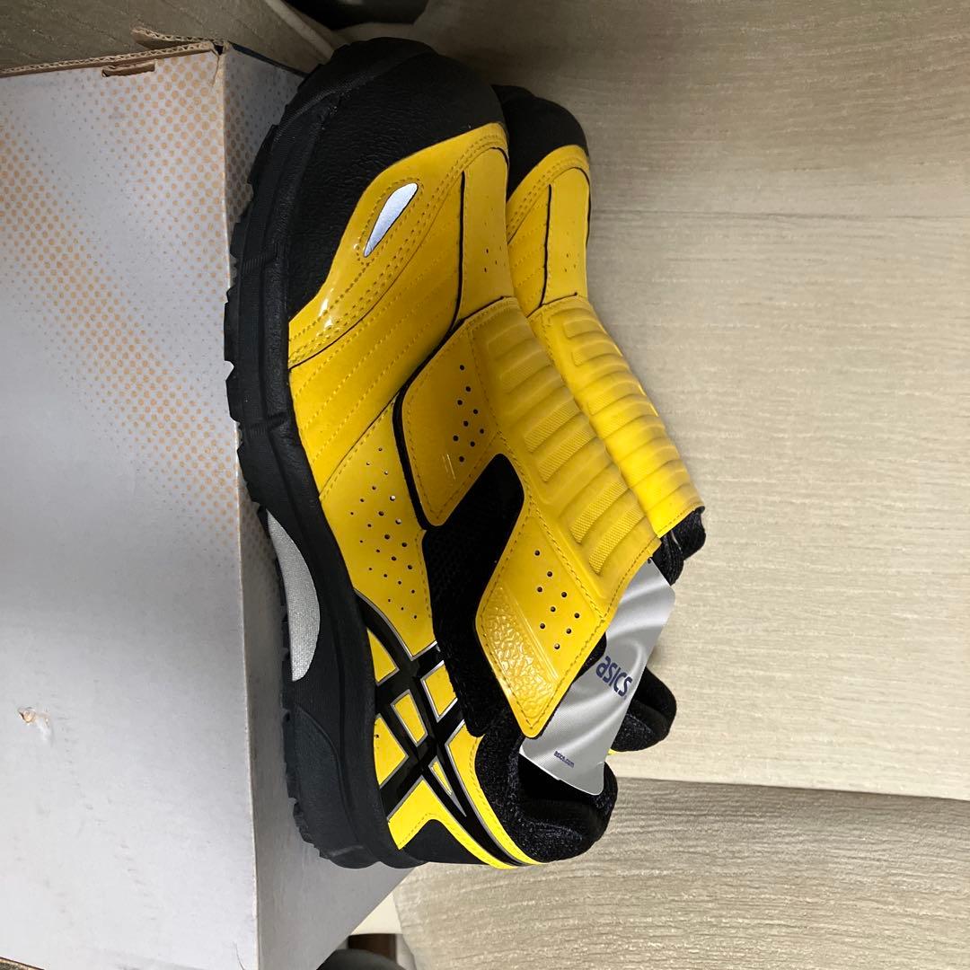 希少廃盤　ASICS イエロー/ブラック 安全靴　FCP101 26cm
