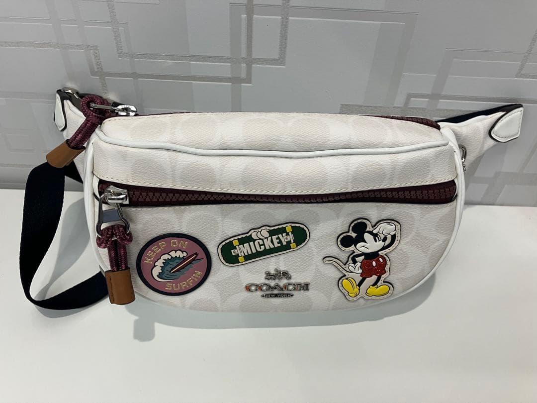 新品未使用品　COACH×Disney ボディバッグ　日本限定品♪ 公式】COACH – コーチ | 【DISNEY X COACH】チャーター スリム クロス