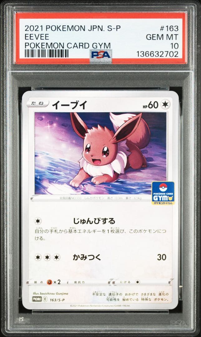 PSA10連番】ブラッキー 161/S-P イーブイ 163/S-P - メルカリ