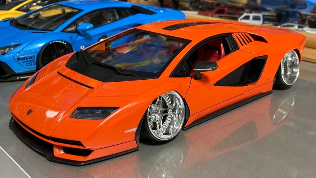 ランボルギーニ カウンタック LPI800-4 カスタム Lamborghini Countach LPI800-4 × ANRKY Wheels - bond STYLE&WORKS
