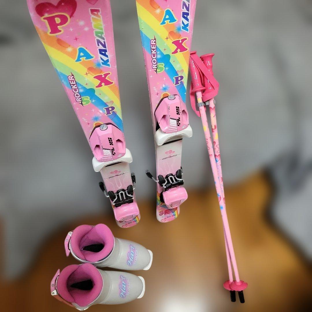 KAZAMA ROCKER スキーセット 86cm ブーツ 19-20cm 美品KAZAMA 板86cmスキーセット靴18or19or20cm - メルカリ
