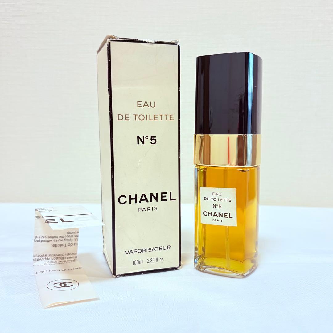 新品未使用　CHANEL シャネル　N°5 オードトワレ　香水　100ml