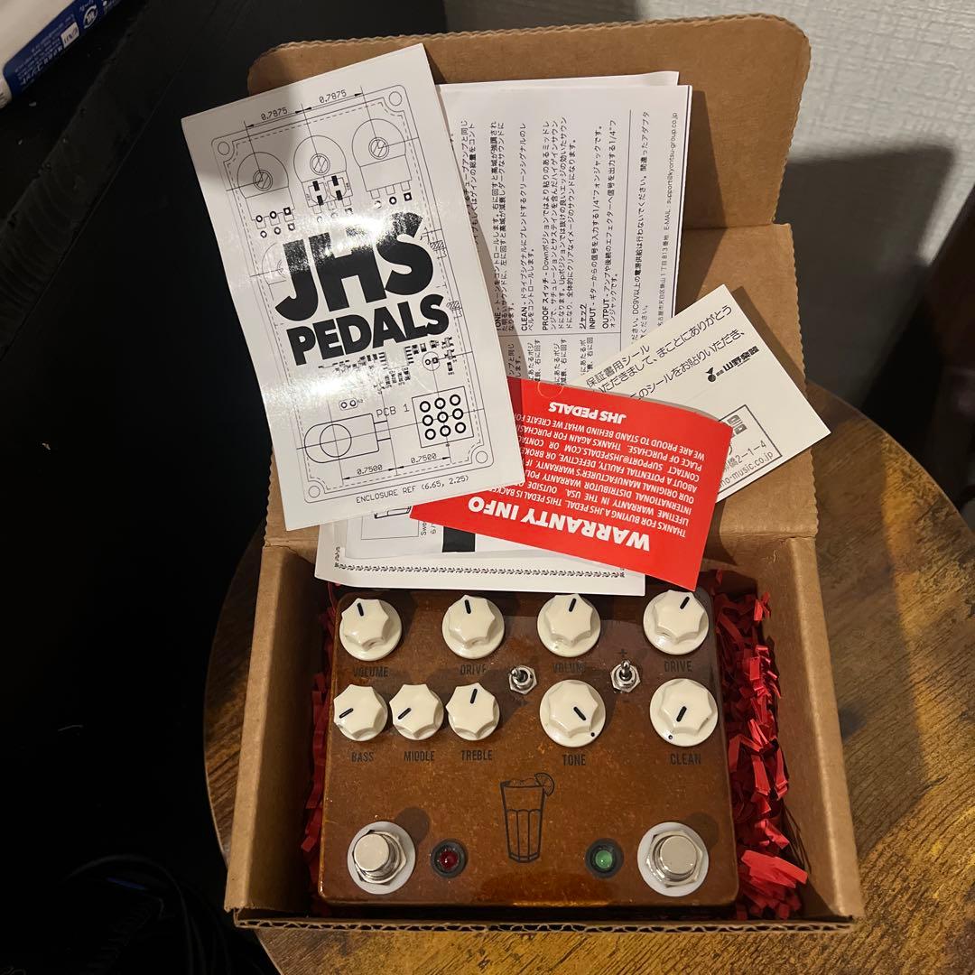 JHS PEDALS SWEET TEA V3 ディストーションオーバードライブ