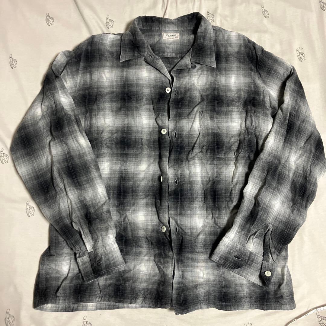 リアルマッコイズ　オンブレチェックシャツ　XL