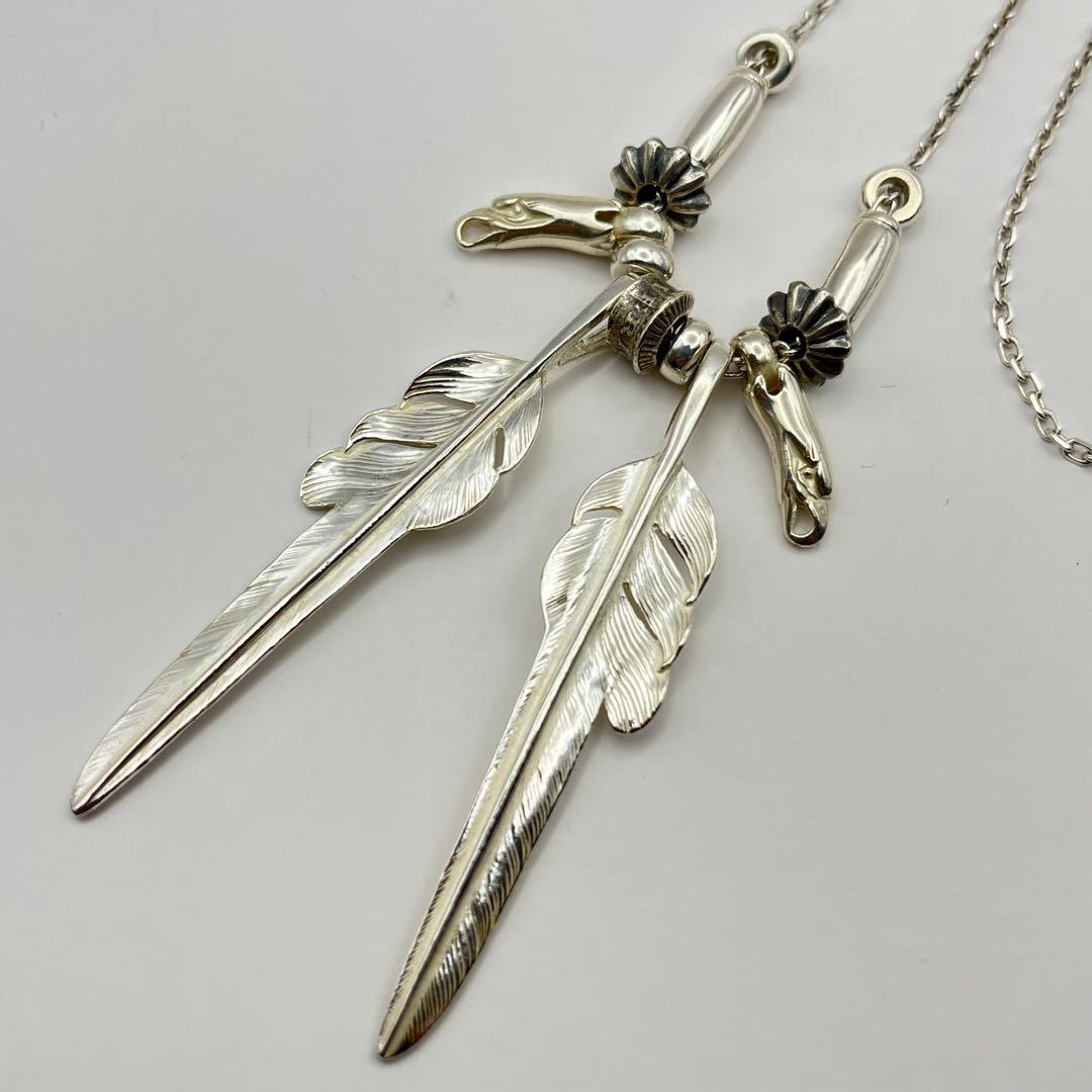LARRY SMITH ラリースミス カゼキリフェザーカスタムネックレス - メルカリ