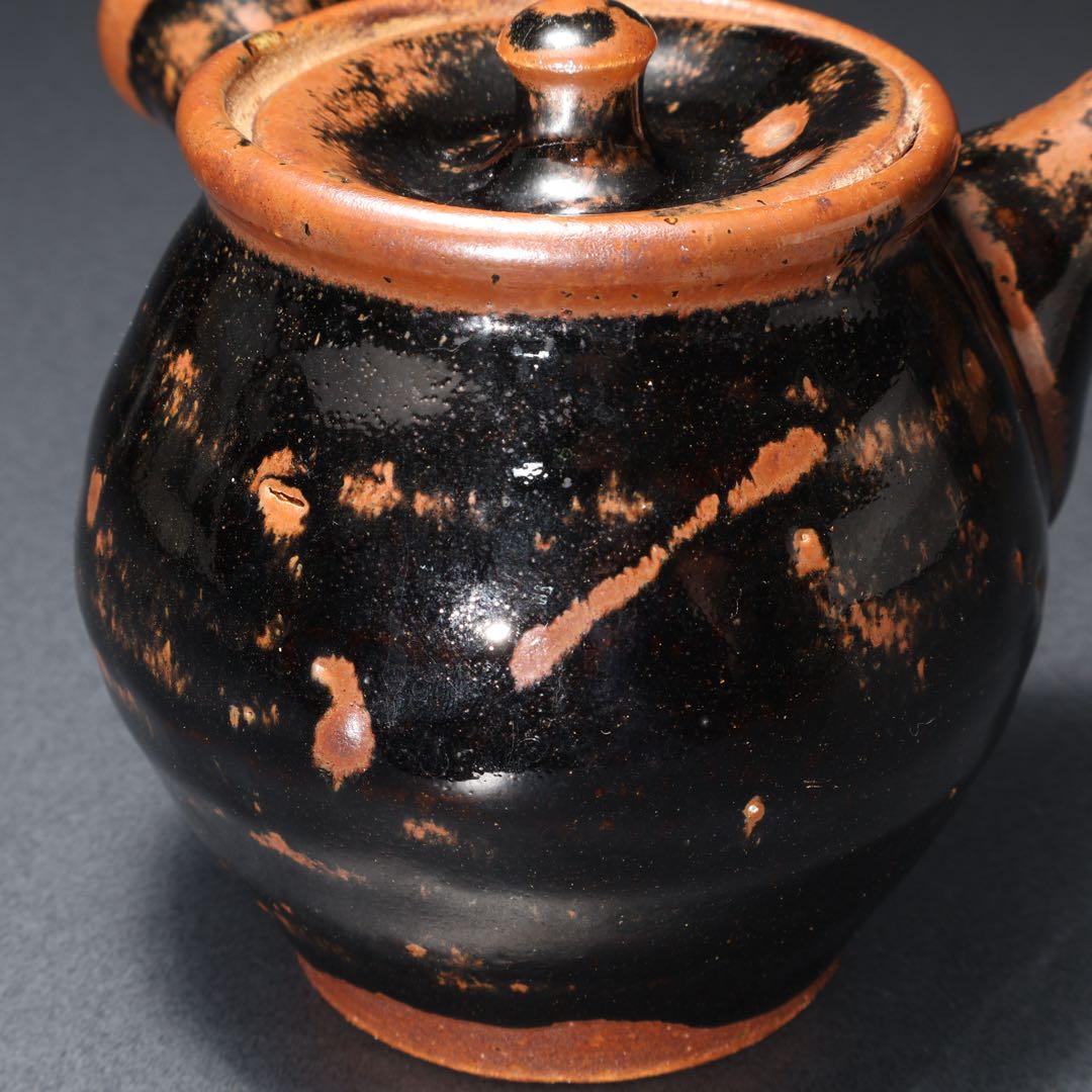 浜田庄司 黒釉急須 人間国宝 民藝 R1615K2 - メルカリ