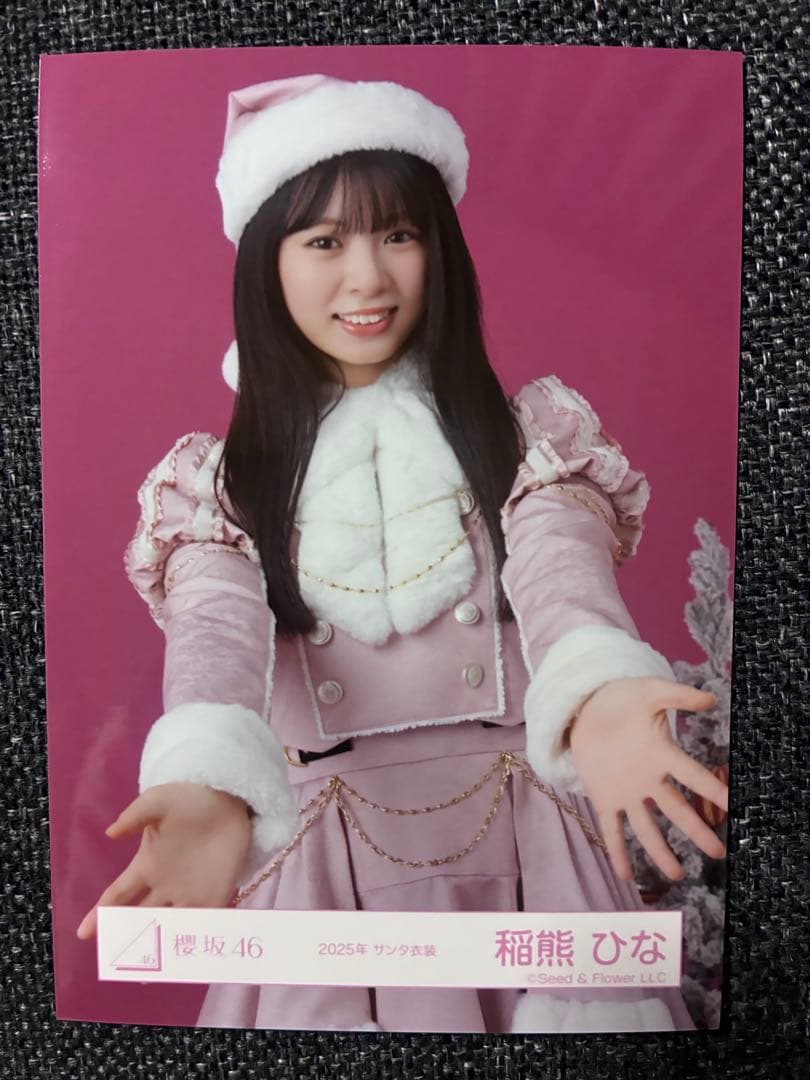 櫻坂46 稲熊ひな 生写真 2025年サンタ衣装 - メルカリ