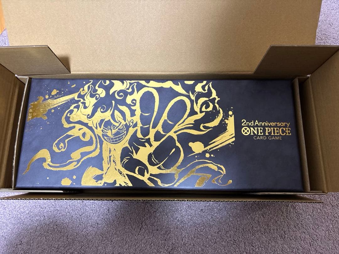 ワンピースカード　2nd Anniversary set 日本版 未開封】ONE PIECE カードゲーム 【英語イラスト版日本語仕様2nd