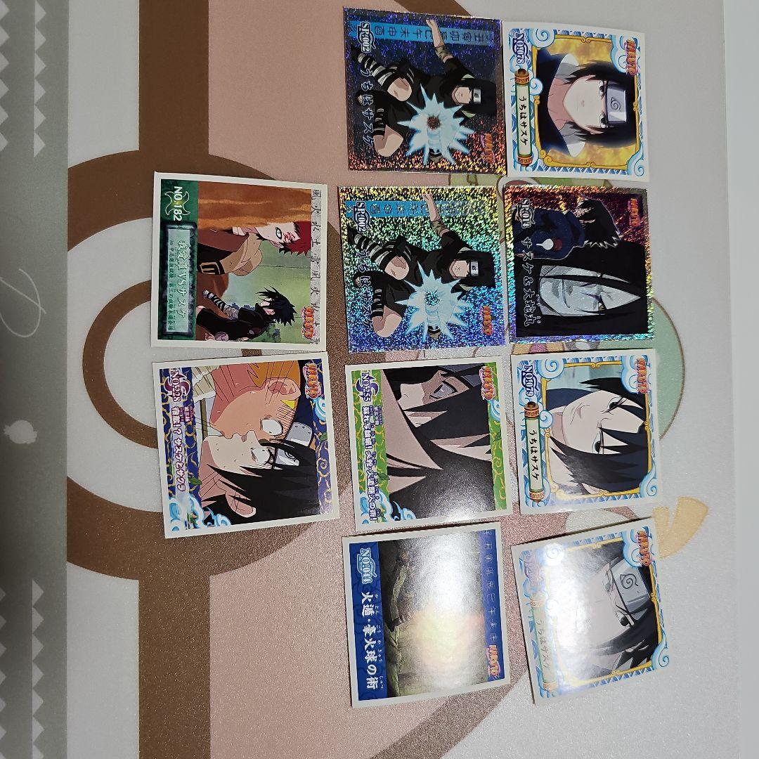 NARUTO うちはサスケ カード·シールまとめ売り - メルカリ