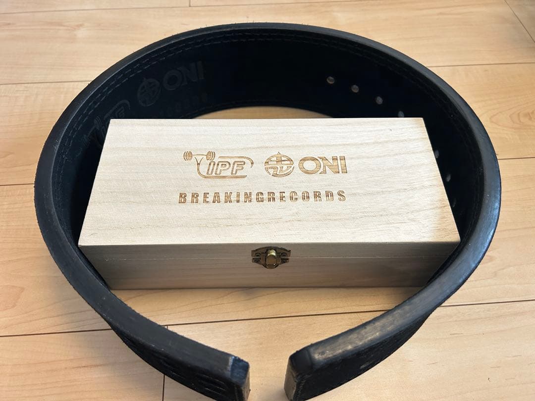 ONI 鬼 レバーアクションベルトPRO カーボンバックル Sサイズ