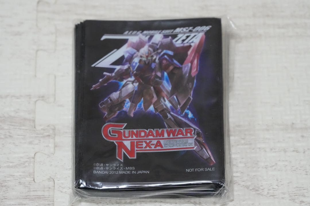 新品未開封　ガンダムウォーネグザ　スリーブ　ゼータガンダム　Ζガンダム ガンダムウォーネグサ Zガンダム ゼータガンダム スリーブ - メルカリ