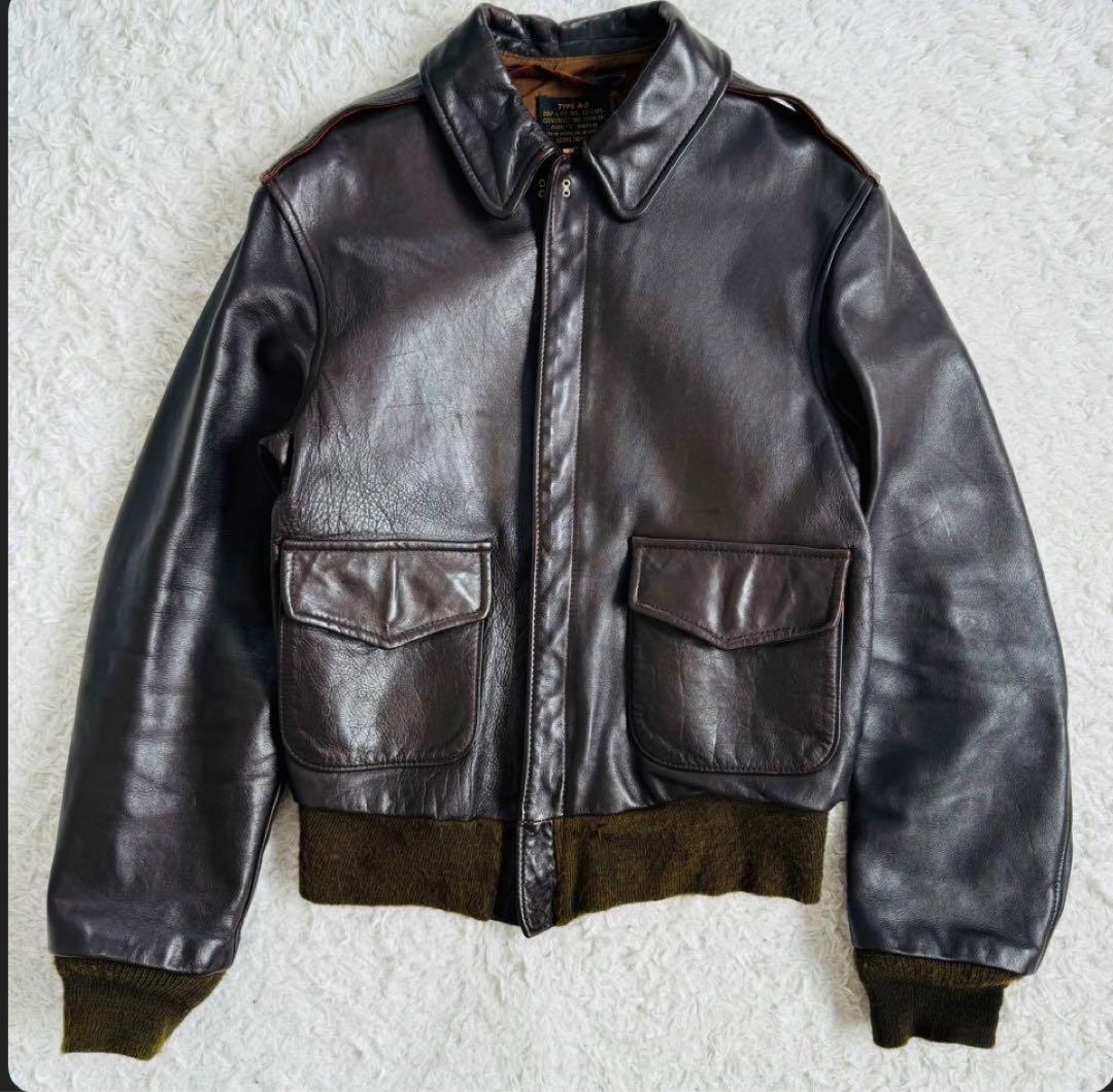 AVIREX アヴィレックス A-2 レザージャケット 36