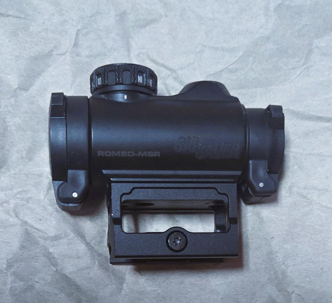SIG SAUER ROMEO-MSR ロメオ 1x20mm ドットサイト 実物 Sig Sauer Romeo-MSR 1x20mm 2 MOA Red Dot - DNW Outdoors