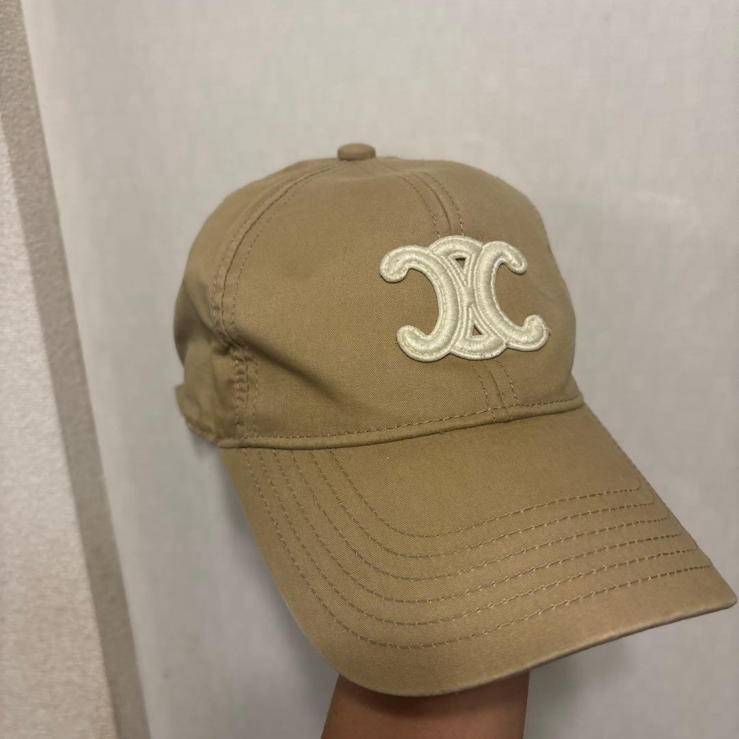【CELINE】トリンオフ ベースボール キャップ