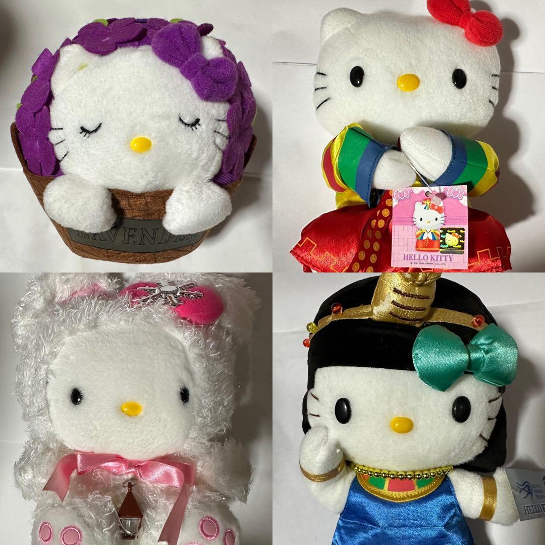 超激レアご当地キティ　エジプト展キティ　北海道ラベンダー＆雪うさぎ　韓国キティA