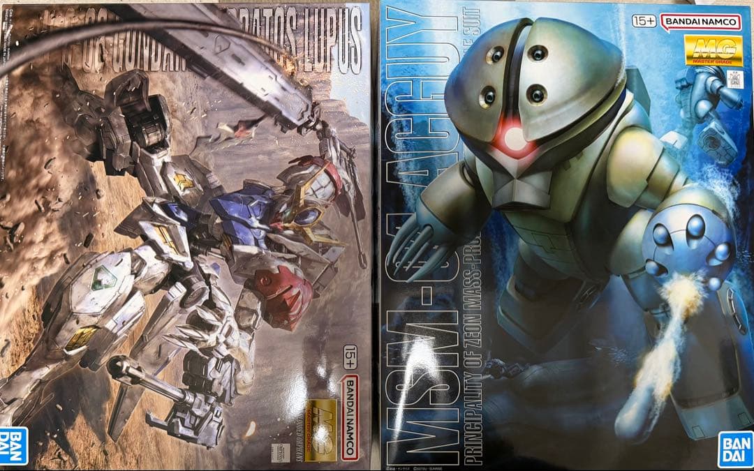 MG ガンダムバルバトスルプス&アッガイ　1/100 マスターグレード